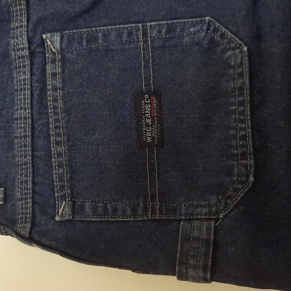 Boy's Wrangler Denim Husky Size  16 - Carpenters Shorts - Picture 5 of 10